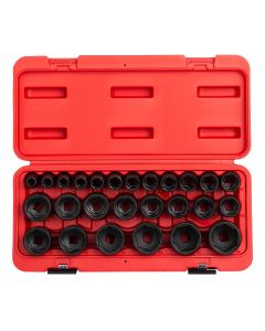 SUN2645 image(0) - Sunex 26-Piece 1/2 in. Drive Metric Impact