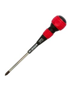 Vessel No.220 Ball Grip Screwdriver PH1x100