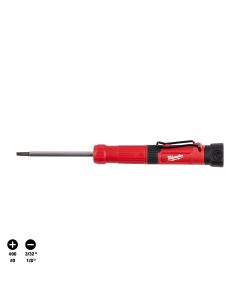MLW48-22-2932 image(1) - Milwaukee Tool 4-in-1 Pocket Precision Multi-Bit Screwdriver