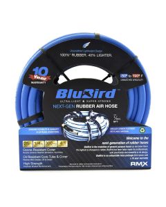 BLBBB1425 image(0) - BluBird BluBird Rubber Air Hose 1/4 in. x 25 ft.