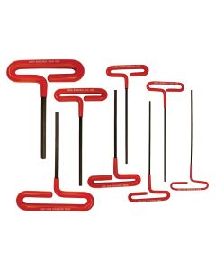 BND46487 image(0) - Bondhus Corp. 6" Cushion Grip Loop T-Handle Hex Wrenches, 8 piec