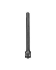 GRE19146F image(0) - Grey Pneumatic SOC 7/16 3/8D IMP HEX XL MALE BLK