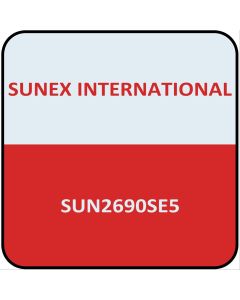 SUN2690SE5 image(0) - Sunex 1/2" Dr. External Star Impact Socket E16