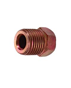 SRRBR145L image(0) - S.U.R.&R. 7/16 Inch-24 Inverted Flare Nut - 50 Pack