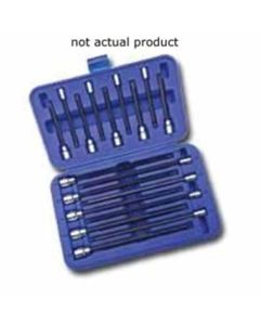 VIMV8L-T27 image(1) - VIM Tools T27 TORX Driver 8 Inch OAL, 3/8 Inch Square Drive Holder