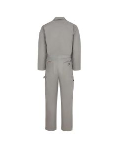 VFI4877GY-RG-M image(0) - Workwear Outfitters Dickies Deluxe Cotton Coverall Grey, Medium