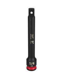 MLW49-66-6700 image(1) - Milwaukee Tool SHOCKWAVE Impact Duty  1/4" Drive 3" Extension