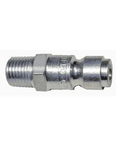 AMFCP5-04-10 image(0) - Amflo 3/8" Coupler Plug with 1/2" Male Thread Automotive T Style- Pack of 10