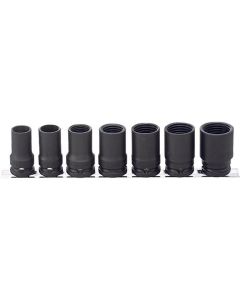 Ko-ken USA RS14124/7 1/2 Sq. Dr. Lock Nut Buster Set  17-27.5mm   For Lock Nut 7 pieces