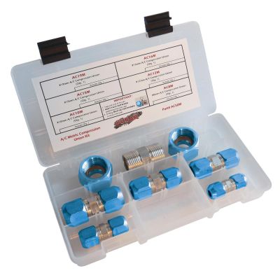 SRRAC90M image(0) - S.U.R.&R. Metric A/C Compression Block Off Kit