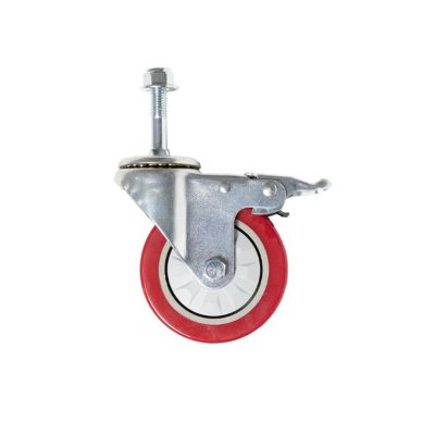 TRX9-9402 image(0) - Traxion ProGear 4 Inch Caster with Brake for ProGear Topside Creeper 3-700