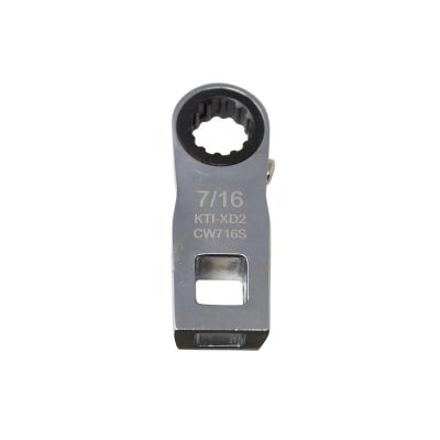 KTIXD2CW716S image(0) - K Tool International Ratcheting Wrench 7/16 in. 3/8 in. Dr