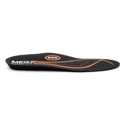 MCFMCESDTL-L image(0) - MEGA Comfort ERGO Anti-Static Dual-Layer Memory Foam Insoles Size: Large (Men's 10-11, Women's 12-13)