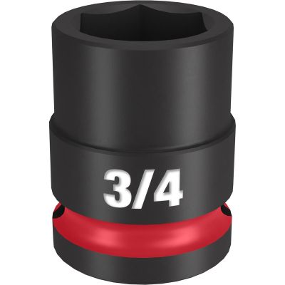 MLW49-66-6206 image(0) - Milwaukee Tool SHOCKWAVE Impact Duty 1/2"Drive 3/4" Standard 6 Point Socket