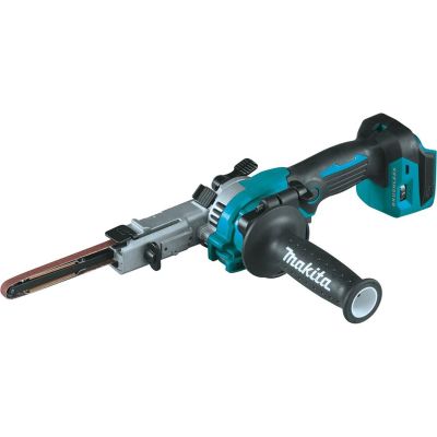 MAKXSB01Z image(0) - 18V LXT® Lithium‐Ion Brushless Cordless 3/8" x 21" Detail Belt Sander, Tool Only