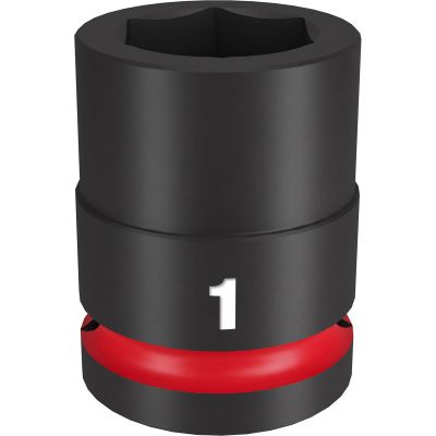 MLW49-66-6307 image(0) - Milwaukee Tool SHOCKWAVE Impact Duty 3/4"Drive 1" Standard 6 Point Socket