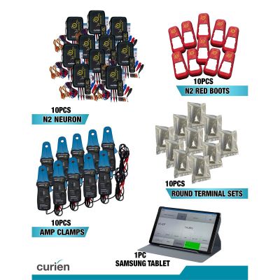 CRIN2A10PACK image(0) - Curien 10 x N2 Neuron, Low Current Amp Clamp, RTSKIT01, N2Boot - with 1x Tab