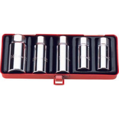 KKN4214M image(0) - Ko-ken USA 1/2 Sq. Dr. Stud puller set 6mm-14mm 5 pieces