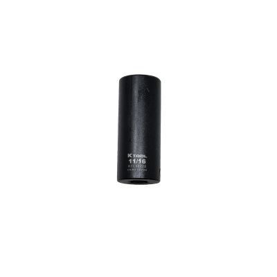 KTI32222 image(0) - K Tool International Socket Impact 11/16 in. 3/8 in. Dr 6pt DP