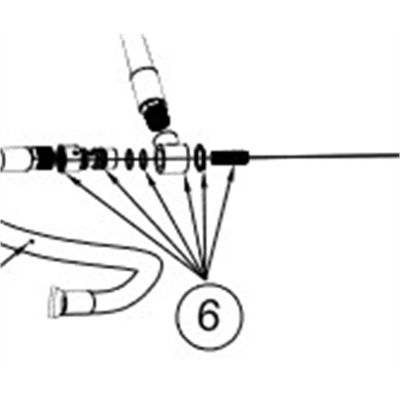 BLBRSOR12 image(0) - BluBird Spare O rings for Swivels