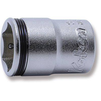 KKN3450M-13 image(0) - Ko-ken USA 3/8 Sq. Dr. Socket 13mm Nut Grip Length 26mm