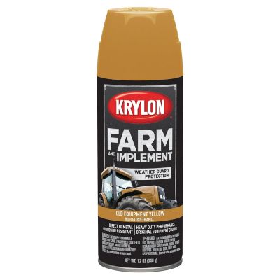 DUP1953 image(0) - Krylon Farm/Implement; Old Cat Yellow; 12 oz.