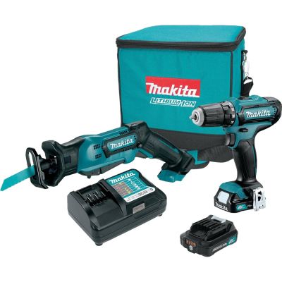 MAKCT229R image(0) - 12V CXT 2.0 Ah Cordless 2-Piece Combo Kit