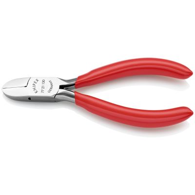 KNP7721130 image(0) - KNIPEX 5 1/4IN ELECTRONICS DIAGONAL CUTTERS