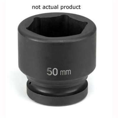 GRE4035M image(0) - Grey Pneumatic SOC 35MM 1"D IMP 6PT BLK
