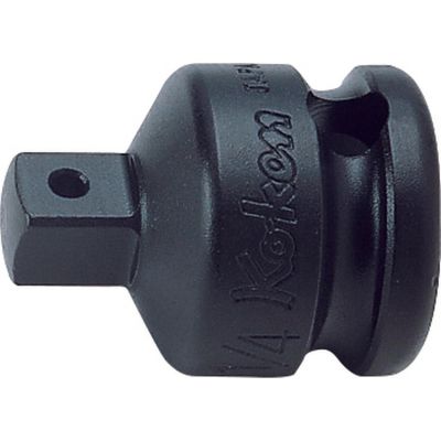 KKN13322A image(0) - Ko-ken USA 3/8 Sq. Dr. Adaptor 1/4 Square Length 27mm Hole type