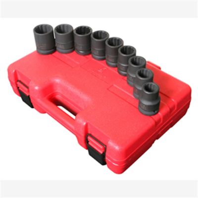 SUN4687 image(0) - Sunex THIN WALL SOCKET 9 PC SET