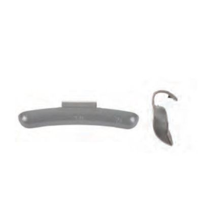 PWWLH125Z image(0) - Wegmann Automotive 1.25 oz Zinc Coated Clip-on LHZ Purple Series Wheel Weight (Box of 25)