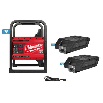 MLWMXF002-2XC image(0) - Milwaukee Tool MX FUEL CARRY-ON 3600W/1800W Power Supply Kit