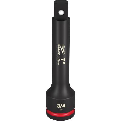 MLW49-66-6710 image(0) - Milwaukee Tool SHOCKWAVE Impact Duty 3/4" Drive 7" Extension