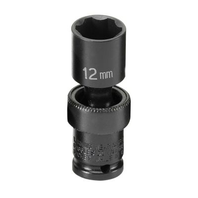 GRE912UMS image(0) - Grey Pneumatic SOC 12MM 1/4D IMP UNIV 6PT