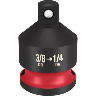 MLW49-66-6722 image(0) - Milwaukee Tool SHOCKWAVE Impact Duty 3/8" Drive 1/4" Drive Reducer