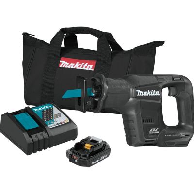 MAKXRJ07R1B image(0) - 18V LXT 2.0 Ah Sub-Compact Brushless Cordless Reciprocating Saw Kit