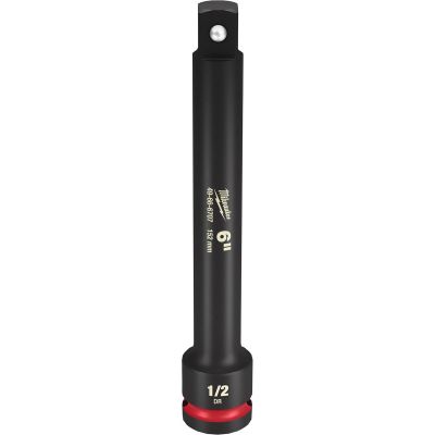 MLW49-66-6707 image(0) - Milwaukee Tool SHOCKWAVE Impact Duty 1/2" Drive 6" Extension