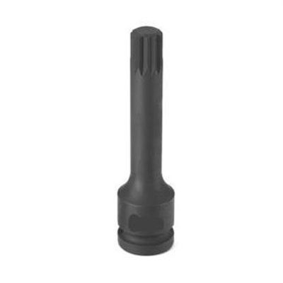 GRE21144S image(0) - Grey Pneumatic SOC M14 1/2D IMP TRPLE SQ LG MALE BLK