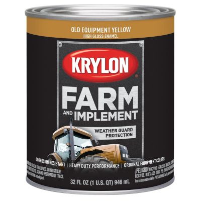 DUP2042 image(0) - FARM  PAINTS; OLD  CAT YELLOW; 32 OZ. QUART;