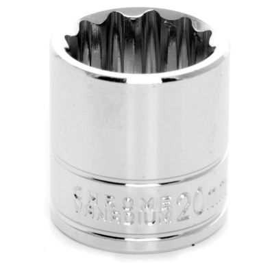 WLMW38820 image(0) - Wilmar Corp. / Performance Tool 3/8" Dr 12pt Stndrd Sckt 20mm