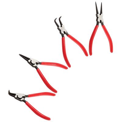 SUN3614V image(0) - Sunex 4-Piece Snap Ring Pliers Set