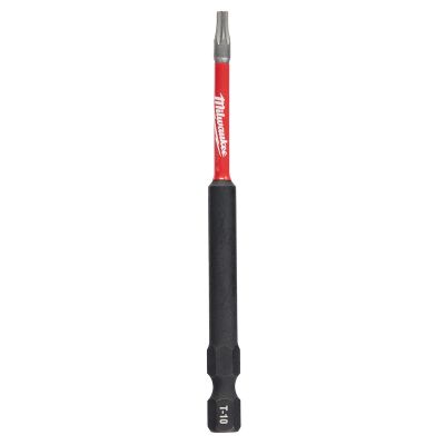 MLW48-32-4676 image(0) - Milwaukee Tool SHOCKWAVE Impact Duty 3-1/2" T10 Bit 2PK