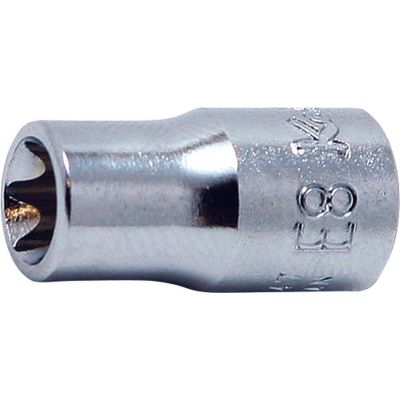 KKN2425-E5 image(0) - Ko-ken USA 1/4 Sq. Dr. TORX® E5 Socket - Length 22mm