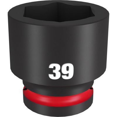 MLW49-66-6377 image(0) - Milwaukee Tool SHOCKWAVE Impact Duty 3/4"Drive 39MM Standard 6 Point Socket