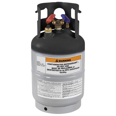 ROB17990 image(0) - Robinair Contaminated Refrigerant Tank Assembly