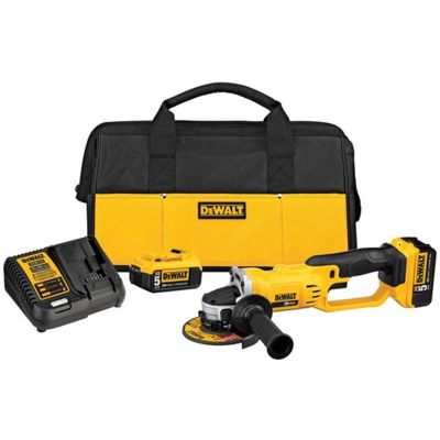 DWTDCG412P2 image(0) - DeWalt 20V MAX Lithium Ion Grinder Tool Kit