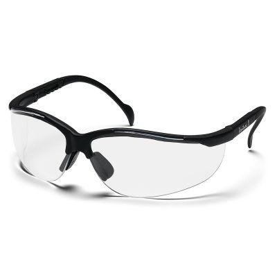 PYRSB1810S image(0) - Pyramex Pyramex Safety - PMXTREME - Black Frame/Clear Lens with Black Cord , Sold 12/BOX