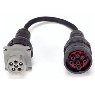 AUTAC25 image(0) - Auto Meter Products AutoMeter - 6 Pin - 9 Pin Adaptor