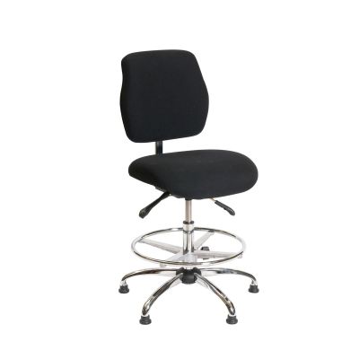 LDS1010429 image(0) - LDS (ShopSol) ESD Chair - Medium Height - Deluxe Black